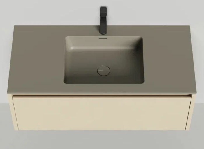 Salini подвесная тумба 1000, domino, 27d110on цвет: бежевый