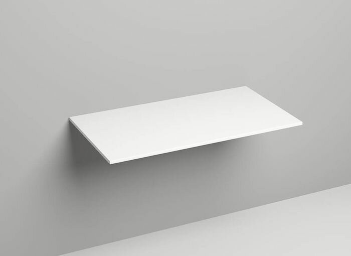 Salini столешница costa 120x50, costa, 200123m цвет: матовый белый