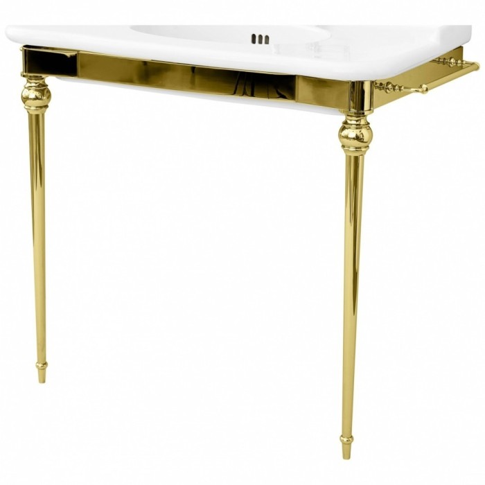 ArtCeram консоль под раковину, hea016 73 hermitage цвет: золото