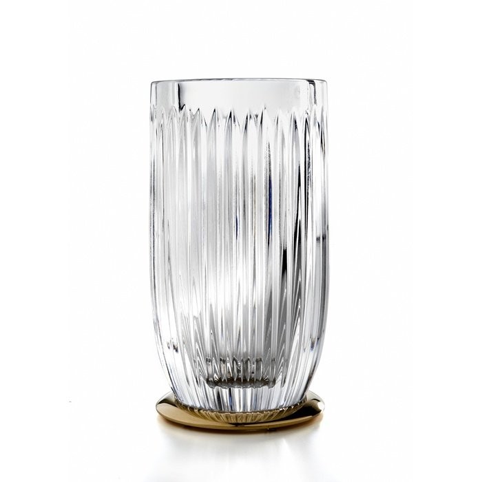 Стакан для зубных щёток настольный (латунь матовая), 3SC Elegance Crystal - EL03ACRLX
