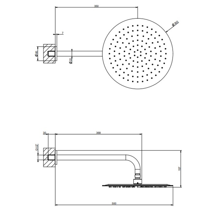 Gessi Верхний душ, подвесной, поворотная, с защитой от известкового налёта, Emporio shower, 47386#238 цвет: mirror steel