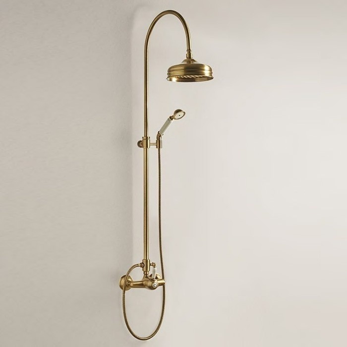 Cisal душевая система ay00405127 arcana royal цвет: бронза