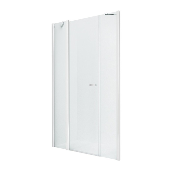 Дверь в нишу plus 120x195, New trendy New soleo chrome, хром арт. D-0172A