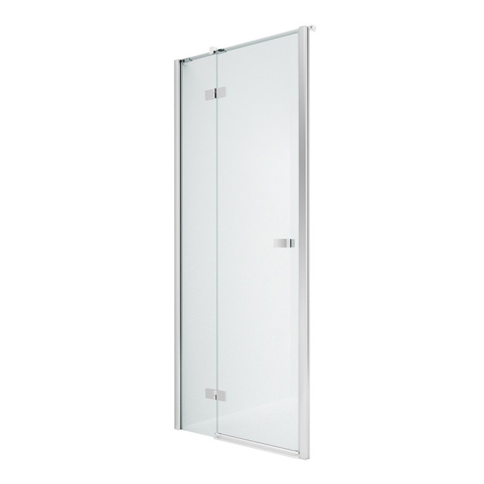 Дверь в нишу l 90x200, New trendy Reflexa chrome, хром арт. EXK-5059