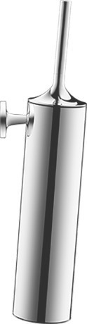 Duravit ершик подвесной, starck t, 0099461000 цвет: хром