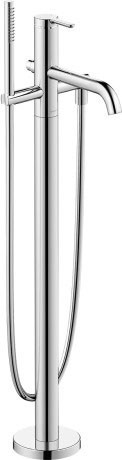 Duravit отдельно стоящий смеситель для ванны с. c15250000010, c.1, c15250000010 цвет: хром