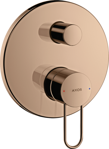 AXOR смеситель для ванны, Uno, красное золото арт. 38426300