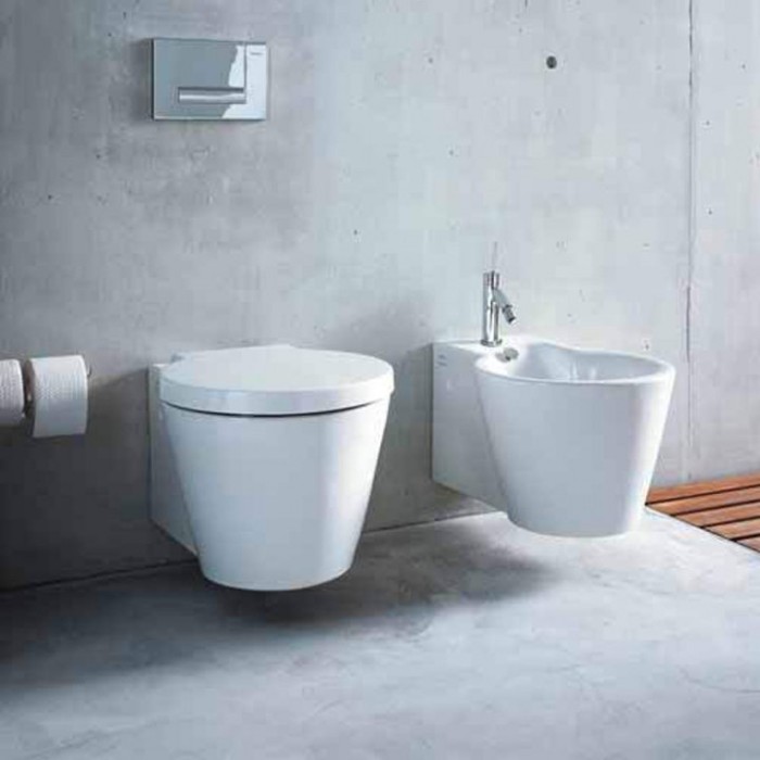 Duravit подвесной унитаз 58 см, starck 1, 0210090064 цвет: белый