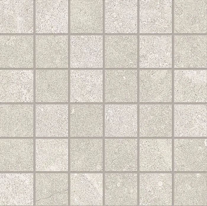 Emil Ceramica керамогранитная плитка 300x300 mapierre decoro mosaico 5x5 noble blanc naturale rett, арт. em00a86