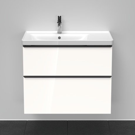 Duravit тумба подвесная под раковину 784 мм х 452 мм, d-neo, de435702222 цвет: белый глянцевый