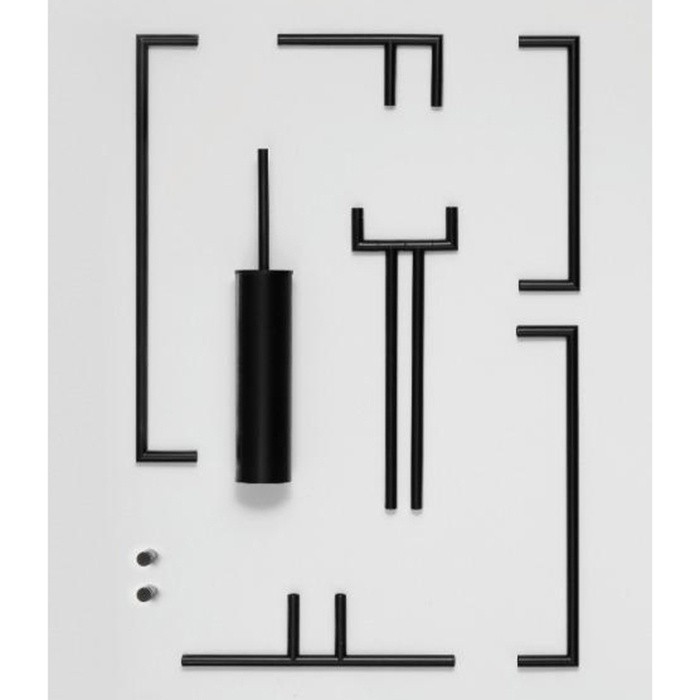 Bertocci крючок для полотенец trecento, черный арт. 125 4815 0800