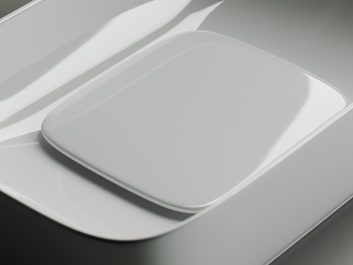 Ceramicanova раковина накладная element, cn5021 цвет: белый