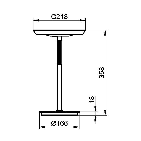 Keuco косметическое зеркало с подсветкой с подсветкой, kosmetikspiegel, хром арт. 17606 019000