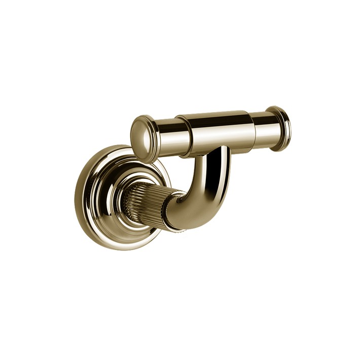 Gessi Крючок двойной, Venti20, 65521#710 цвет: brass pvd