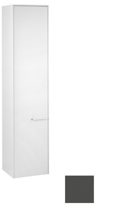 Keuco высокий шкаф-пенал, royal 60, антрацит матовый арт. 32130 440001