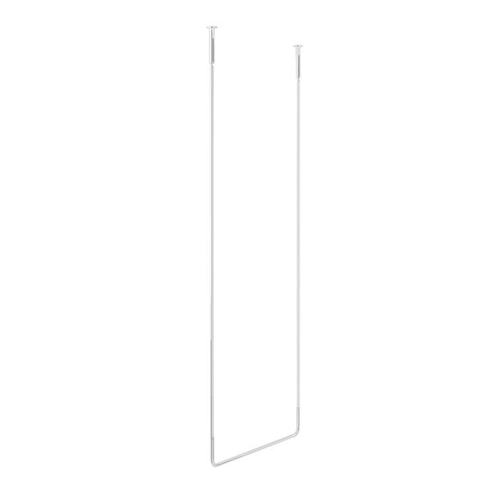 Gessi Полотенцедержатель потолочный 60см h=160см, Goccia, 38143#079 цвет: белый