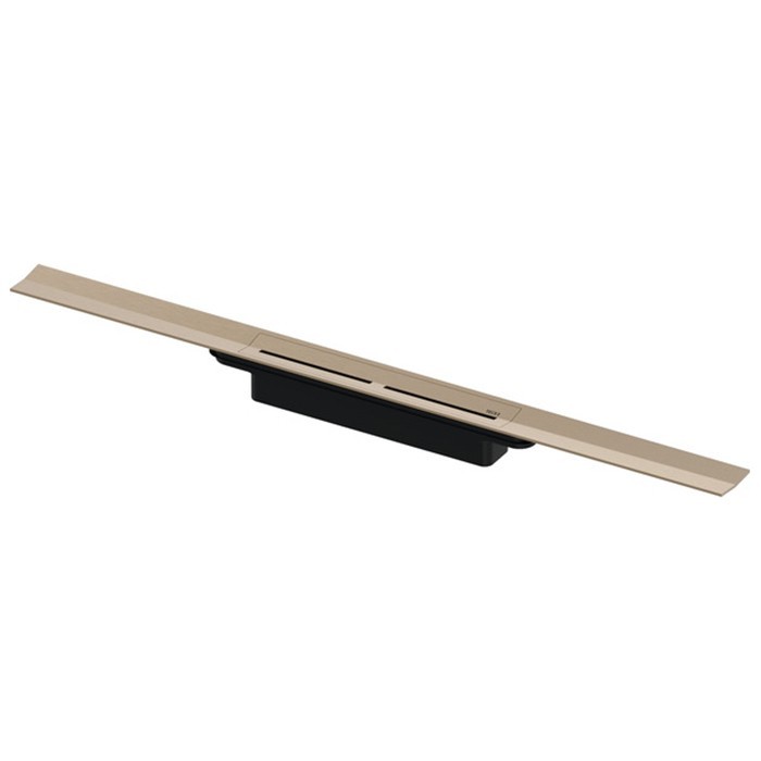 TECE профиль для душа, 1000 мм, brushed red gold, drainprofile - 671003
