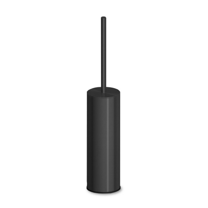 Zucchetti туалетный ёршик, напольный, helm, brushed total black pvd арт. zad855.xp81