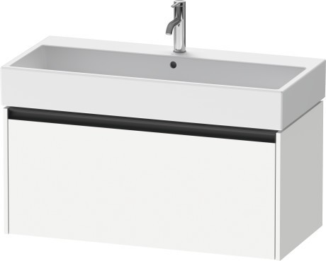 Duravit тумба подвесная под раковину 460 мм х 984 мм х 440 мм, ketho.2, k25078018180000 цвет: gres pietra grey opaco