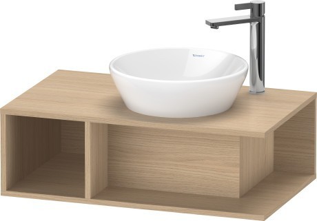 Duravit тумба подвесная под раковину 800 мм х 480 мм, d-neo, de493803030 цвет: натуральный дуб