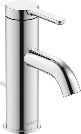 Duravit однорычажный смеситель для раковины, c.1, c11010001010 цвет: хром