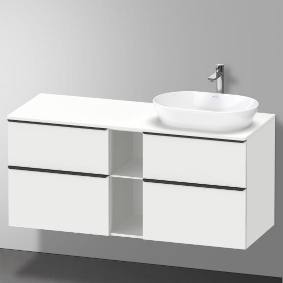 Duravit тумба подвесная под раковину справа 1400 мм х 550 мм, d-neo, de4970r1818 цвет: gres pietra grey opaco