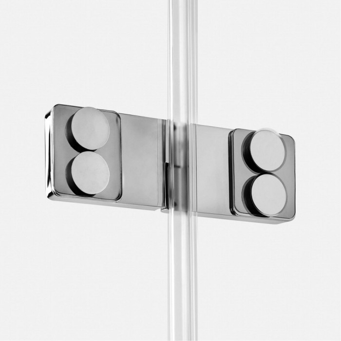 Душевое ограждение eventa 100x90x200, New trendy Eventa chrome, хром арт. EXK-4539