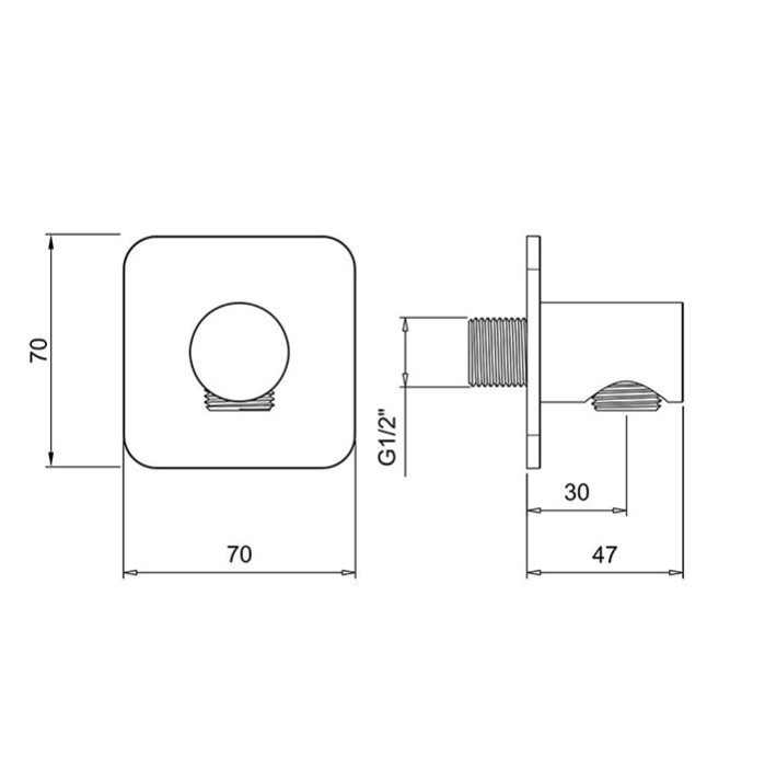 Almar шланговое подсоединение accessories, арт. e095038.ab