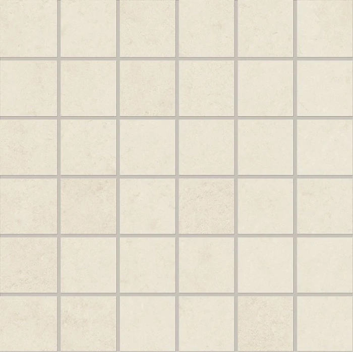 Ergon керамогранитная плитка 300x300 pigmento mosaico crema silktech rett, арт. ely0a86