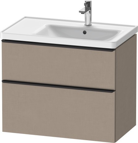 Duravit тумба подвесная под раковину 784 мм х 452 мм, d-neo, de435807575 цвет: лён