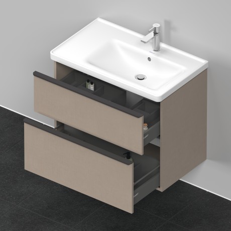 Duravit тумба подвесная под раковину 784 мм х 452 мм, d-neo, de435807575 цвет: лён