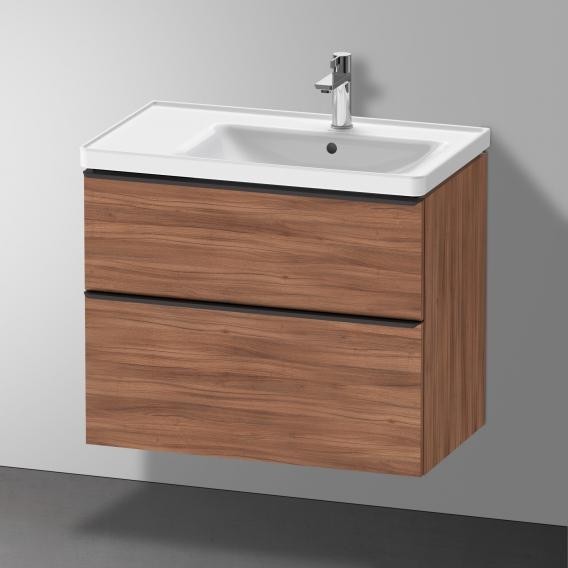 Duravit тумба подвесная под раковину 784 мм х 452 мм, d-neo, de435807979 цвет: орех натуральный