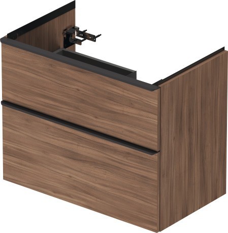Duravit тумба подвесная под раковину 784 мм х 452 мм, d-neo, de435807979 цвет: орех натуральный