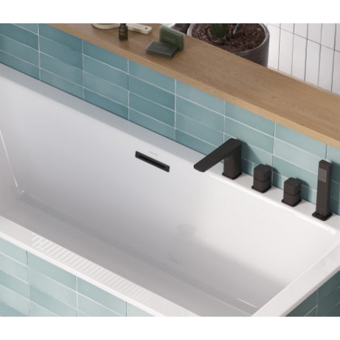 Слив-перелив, Excellent Heaven, черный мат арт. ARIN.FLOW.BL