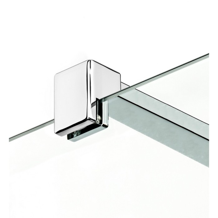 Шторка для ванны 100x140, New trendy New soleo chrome, хром арт. P-0076