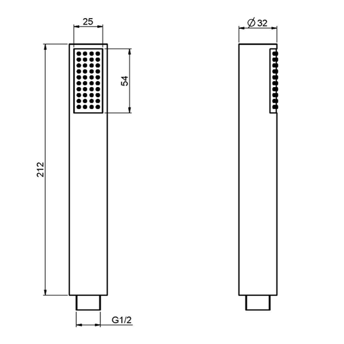 Fima Carlo Frattini ручной душ wellness, хром арт. f2067cr