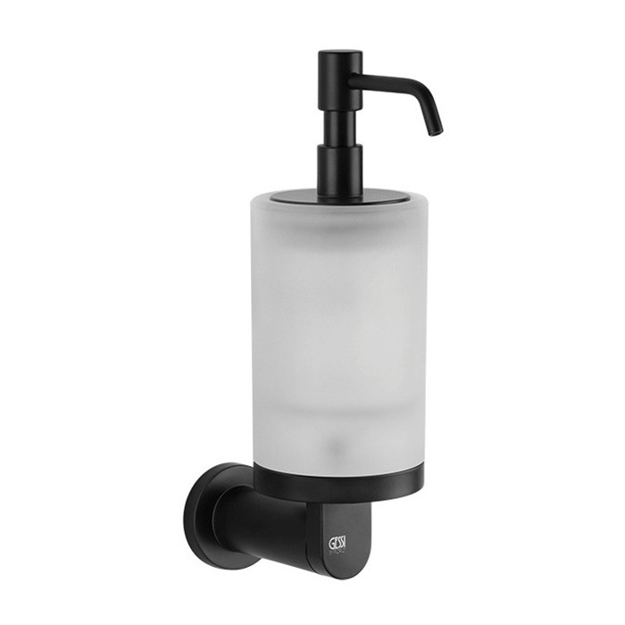 Gessi Дозатор для жидкого мыла, подвесной, сатинированное стекло, Emporio accessories, 38815#299 цвет: black xl