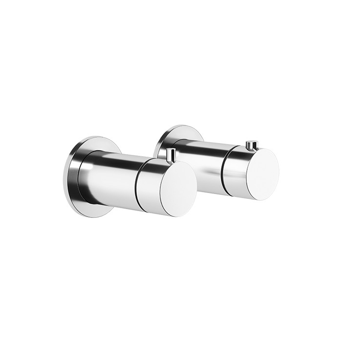 Gessi Встраиваемый термостат для душа, с 1 выходом, Ingranaggio, 63331#031 цвет: хром