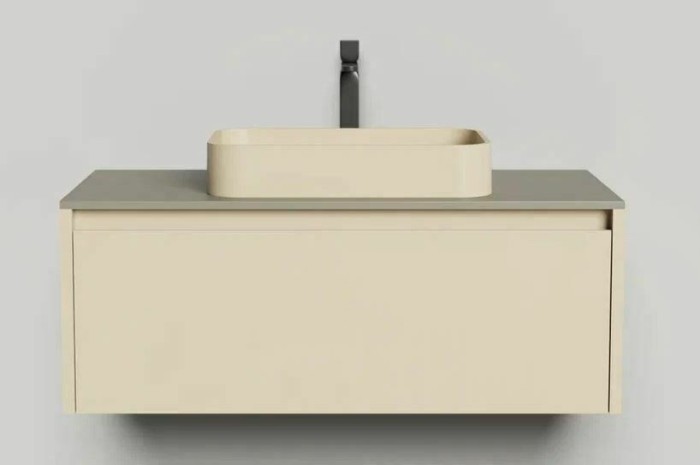 Salini подвесная тумба 1000, domino, 27d110 цвет: бежевый