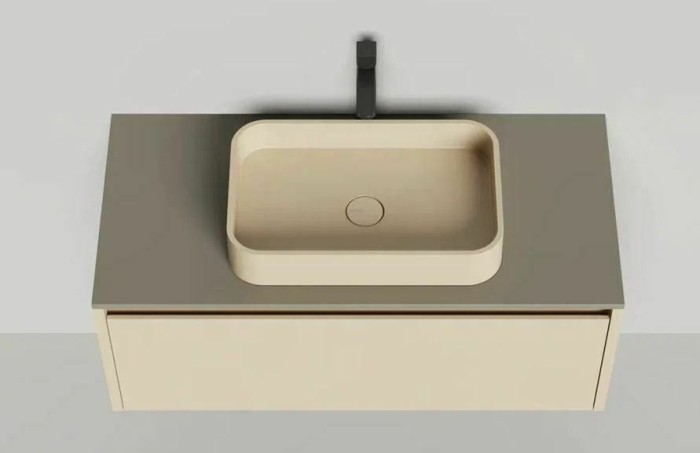 Salini подвесная тумба 1000, domino, 27d110 цвет: бежевый