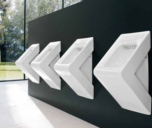 ArtCeram писсуар подвесной под внутренний налив, lfo001 01 00 la fontana цвет: белый глянцевый