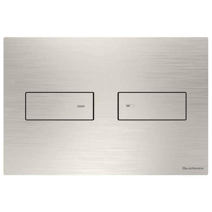 ArtCeram клавиша смыва (для унитаза), 710.000.bs inox цвет: нержавеющая сталь матовый