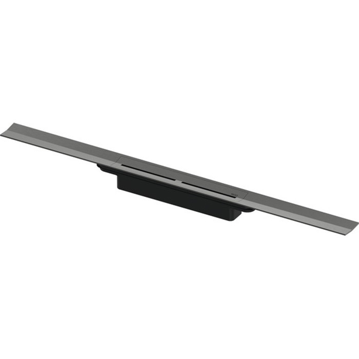 TECE профиль для душа, 1000 мм, brushed black chrome, drainprofile - 671001