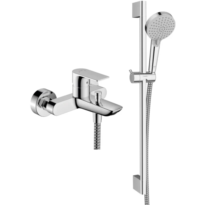 Hansgrohe смеситель для ванны, Rebris E, хром арт. SET/72450000/26275000