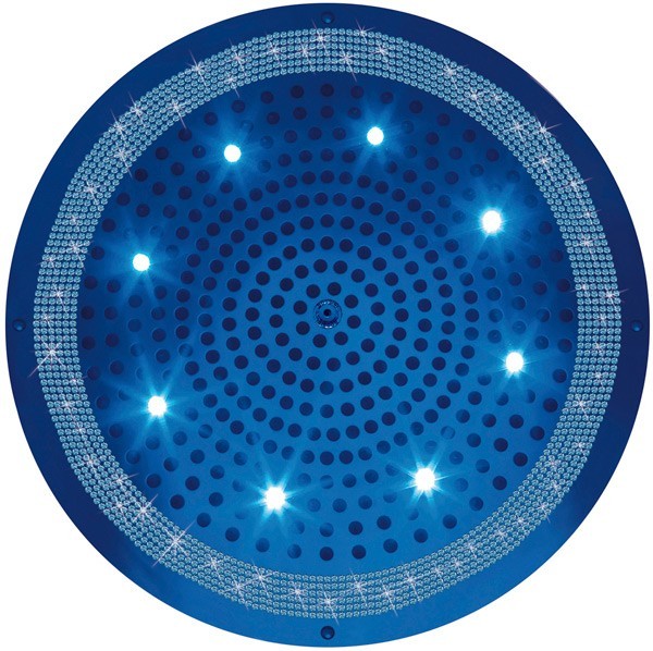 Bossini верхний душ с rgb хромотерапией, dream, хром арт. h37457.030