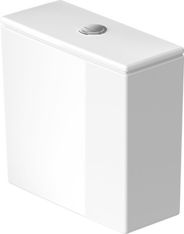Duravit бачок для унитаза подвод воды снизу слева, durastyle, 09351000051 цвет: белый