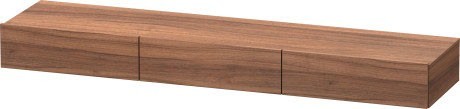 Duravit полка с тремя выдвижными ящиками, durastyle, ds827307979 цвет: орех натуральный