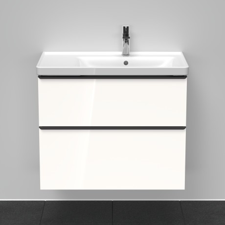 Duravit тумба подвесная под раковину 784 мм х 452 мм, d-neo, de435802222 цвет: белый глянцевый