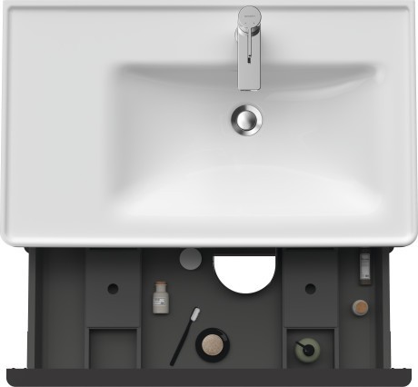 Duravit тумба подвесная под раковину 784 мм х 452 мм, d-neo, de435805353 цвет: каштан темный