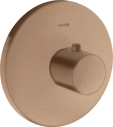 AXOR термостат для душа, Uno, шлифованное красное золото арт. 38715310